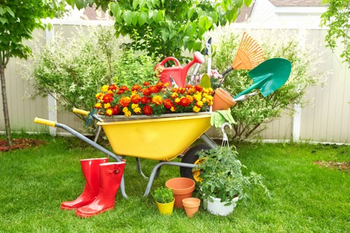 Gardeners Brockley maintaining a leafy garden in South East London