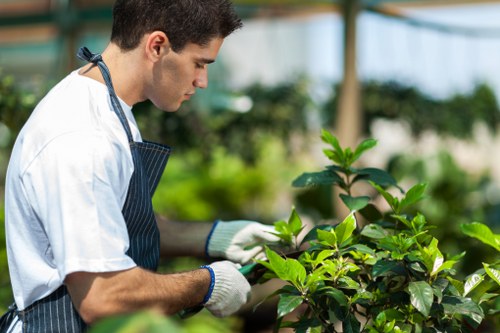 Booking and scheduling terms for gardeners