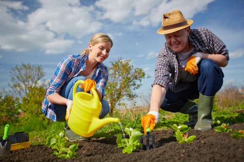 Load-based garden waste removal example in Brockley